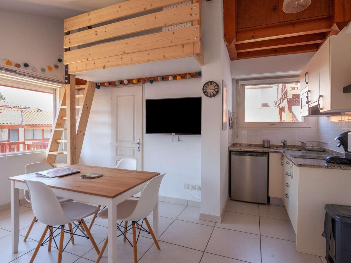 Appartement Cosy Avec Mezzanine, Balcon Et Parking A 300M De La Plage - Fr-1-2-382 Hendaye Exterior foto
